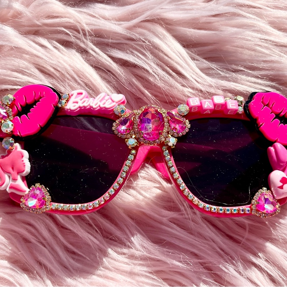 Barbie Glam Pink Adults Sunglasses